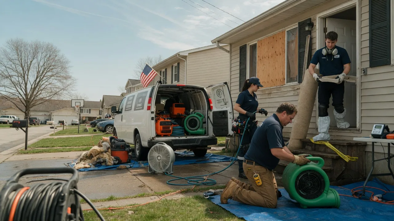 Water Damage Restoration in Burnsville, MS near me